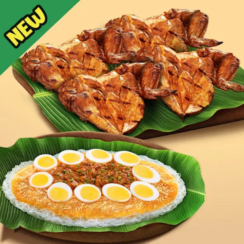 Mang Inasal - Pecho Large Family Size and Palabok Family Size