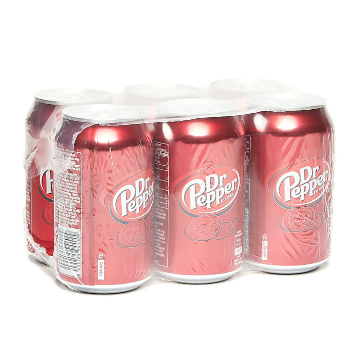 Dr. Pepper - Regular - 6pcs x 330 mL