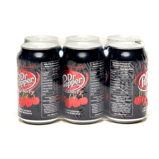 Dr. Pepper - Cherry - 6pcs x 330 mL