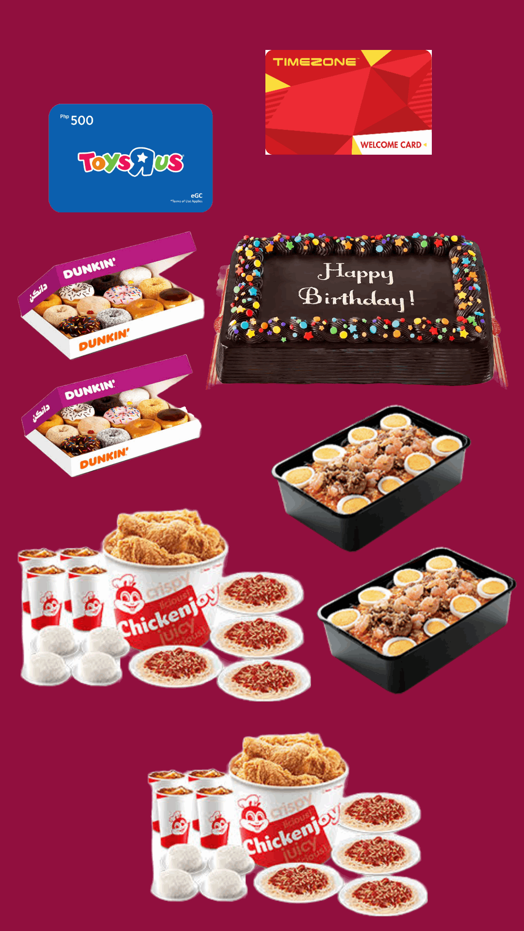 Party Meals - Kids - Panpan Package (5 - 8 PAX)