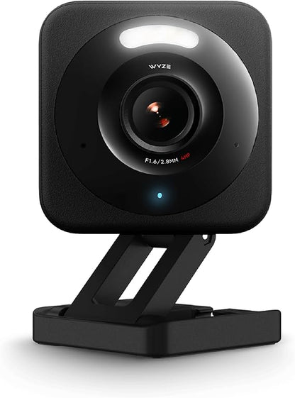 WYZE Cam v4 - 2K HD Wi-Fi Smart Home Security Camera, Indoor/Outdoor Use - FREE 32GB SD CARD