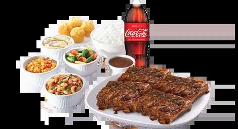 Kenny Rogers - Honey Bourbon Ribs Group Meal (4 PAX)