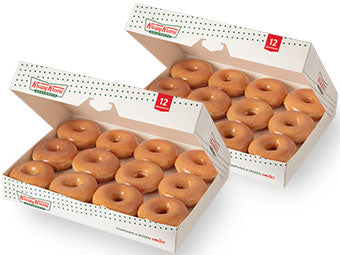 Krispy Kreme - Double Dozen - Original Glazed