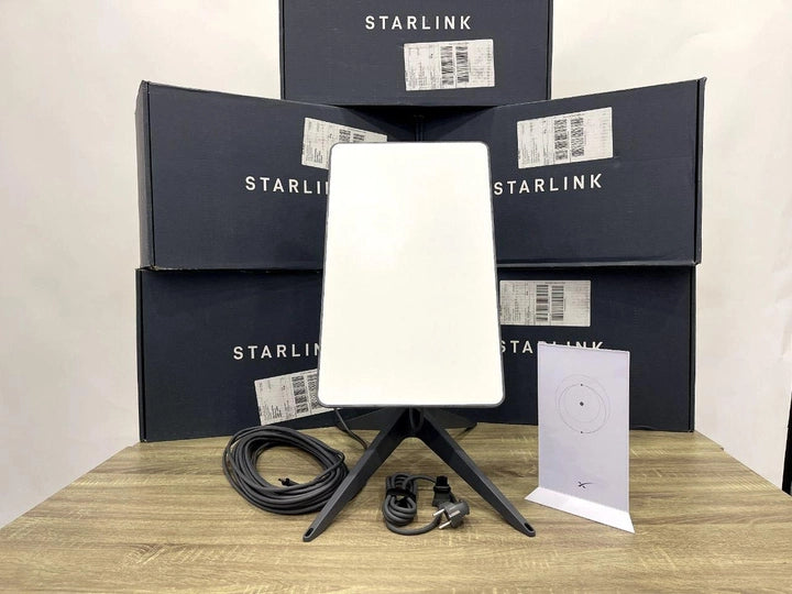 Space X - Starlink Kit - Residential Internet - with Ethernet Adapter